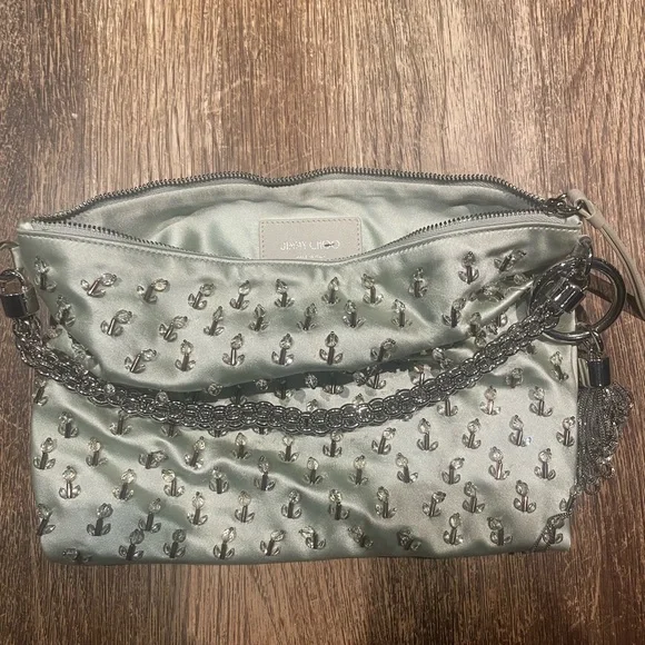 Jimmy Choo Callie Mint green purse - Picture 3 of 4